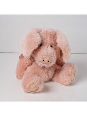 BOYDS Bears & Friends Rosie O' Pigg Pink Piglet 11" Stuffed Toy Plush VGC